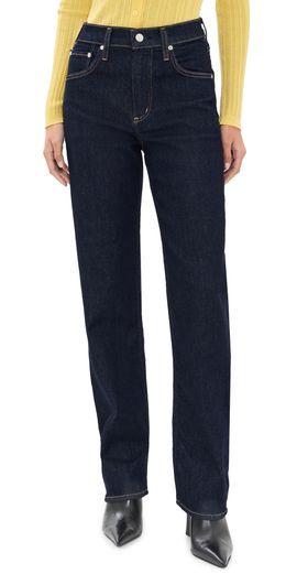 Citizens of Humanity Citizens of Humanity Palma Straight Long Jeans Inky Rinse