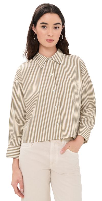 Citizens of Humanity Citizens of Humanity Petit Ami Button Down Sandatlas Stripe