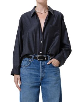 Citizens Of Humanity Citizens of Humanity Petit Ami Wool Cropped Shirt