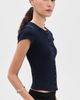 Citizens of Humanity Citizens of Humanity Tabi Short Sleeve Cardigan Navy - 4