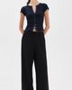 Citizens of Humanity Citizens of Humanity Tabi Short Sleeve Cardigan Navy - 5