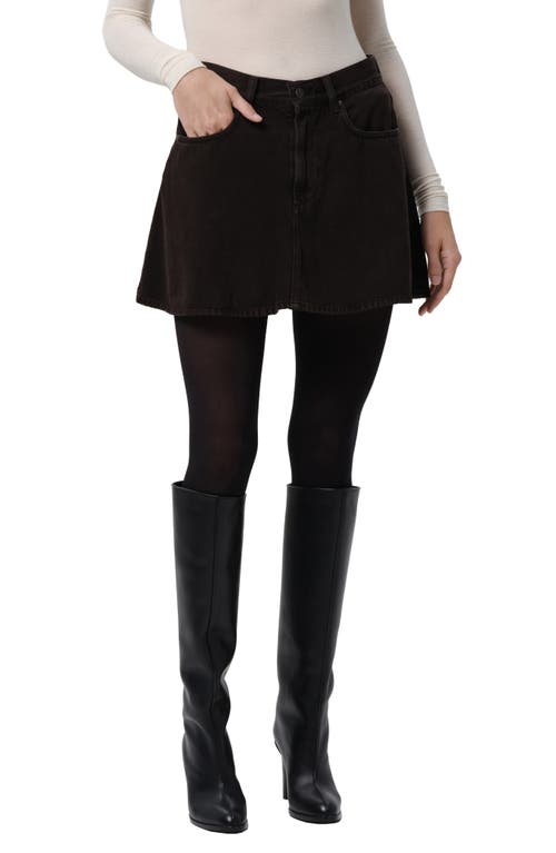 Citizens of Humanity Citizens of Humanity Trapeze Cotton Miniskirt