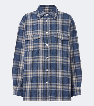 Citizens of Humanity Citizens of Humanity Vintage plaid cotton flannel shirt