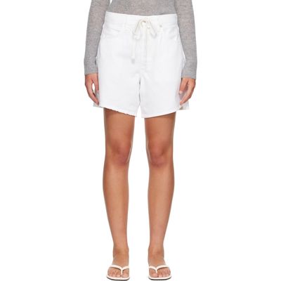 Citizens of Humanity Citizens of Humanity White Brynn Drawstring Shorts
