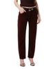 Citizens Of Humanity Citizens of Humanity Winslow Low Rise Corduroy Boyfriend Jeans in Bordeaux - 1