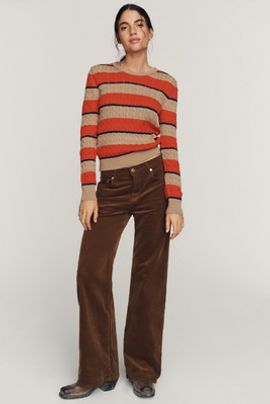 Citizens of Humanity Nora Low-Rise Wide-Leg Corduroy Jeans