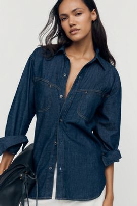 Citizens of Humanity Solene Denim Shirt Top