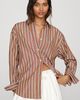 Citizens of Humanity Thea 100% Cotton Boyfriend Shirt Top - 1