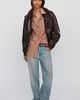 Citizens of Humanity Vintage Leather-Blend Bomber Jacket - 4