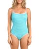 Citrus Citrus Brenton Square Neck Rib One-Piece Swimsuit - 1