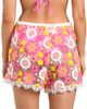 Citrus Citrus Happy Open Stitch Cover-Up Shorts - 2