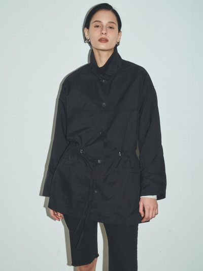 CITTA Sheer Safari Jacket [Black] (CTO135)