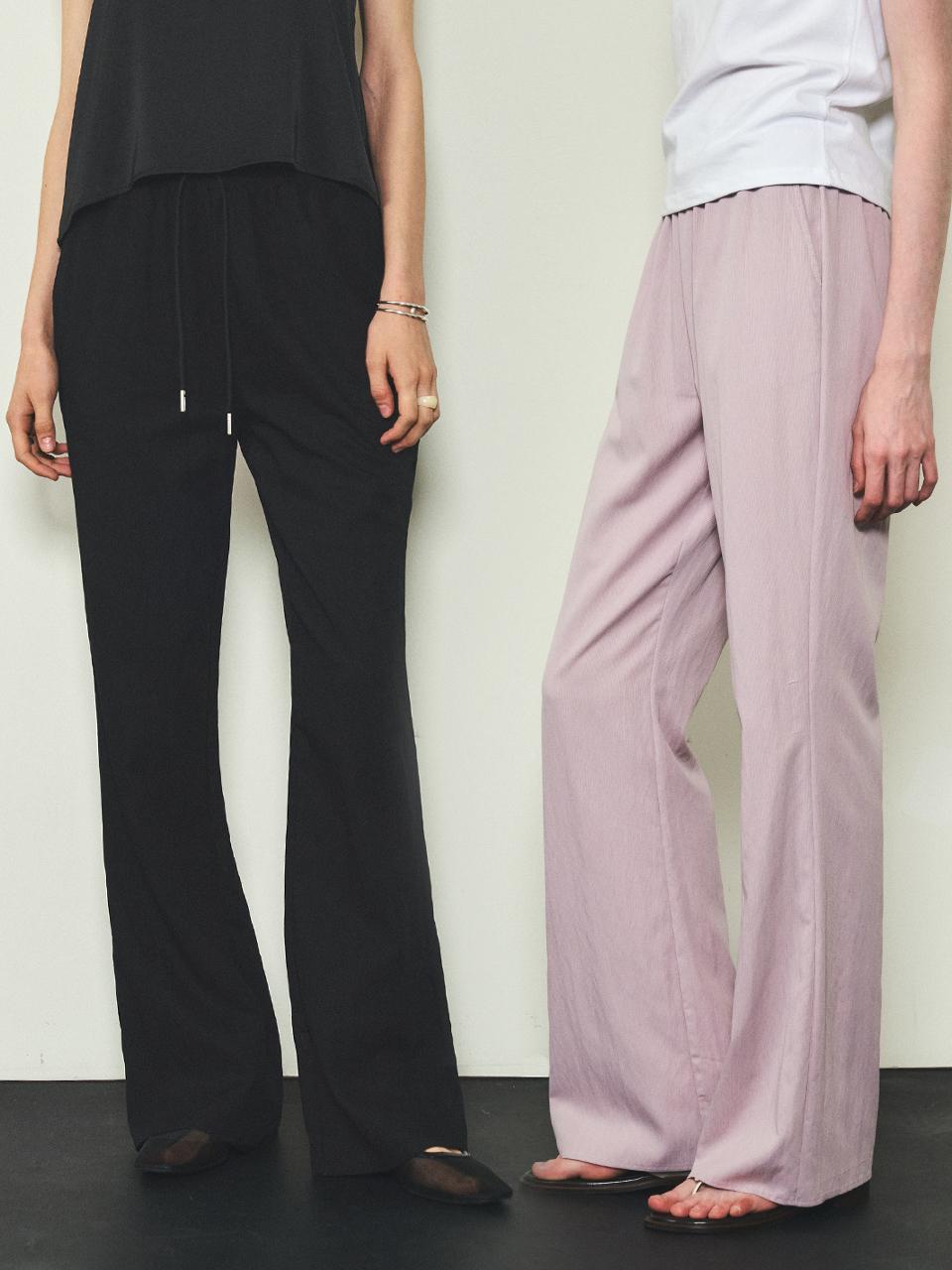CITTA Summer Boot Cut Pants (3 Color)