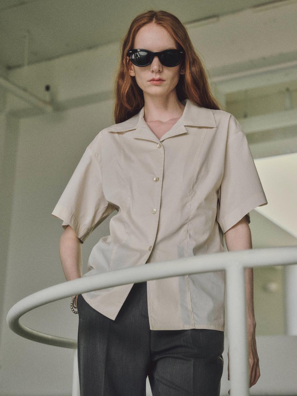 CITTA Western Side Cut Flare Blouse