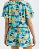CITY BLUES CITY BLUES Allover Print Faux Wrap Shirt - 2