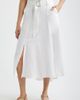 CITY BLUES CITY BLUES Belted Double Slit Midi Skirt - 1