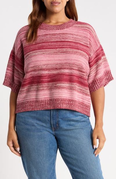 CITY BLUES CITY BLUES Broome Marled Stripe Sweater