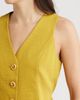CITY BLUES CITY BLUES Button Front Vest - 4