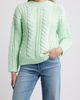 CITY BLUES CITY BLUES Cable Knit Sweater - 1