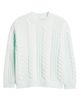 CITY BLUES CITY BLUES Cable Knit Sweater - 5