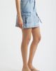 CITY BLUES CITY BLUES Cargo Denim Miniskirt - 3