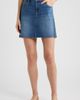 CITY BLUES CITY BLUES Colorblock Denim Miniskirt - 1