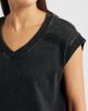 CITY BLUES CITY BLUES Crochet Detail Muscle Tee - 4