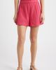 CITY BLUES CITY BLUES Crochet Trim Cotton Gauze Shorts - 1