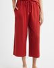 CITY BLUES CITY BLUES Crop Wide Leg Drawstring Pants - 1
