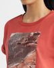 CITY BLUES CITY BLUES Cuffed Stretch Cotton Graphic T-Shirt - 4