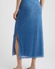 CITY BLUES CITY BLUES Denim Mesh Maxi Skirt - 2