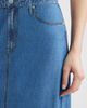 CITY BLUES CITY BLUES Denim Mesh Maxi Skirt - 4