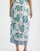 CITY BLUES CITY BLUES Faux Wrap Midi Skirt - 2