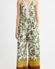 CITY BLUES CITY BLUES Floral Print Sleeveless Wide Leg Jumpsuit - 1