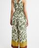 CITY BLUES CITY BLUES Floral Print Sleeveless Wide Leg Jumpsuit - 2