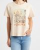 CITY BLUES CITY BLUES Florence Short Sleeve Cotton Graphic Sweatshirt - 1