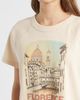 CITY BLUES CITY BLUES Florence Short Sleeve Cotton Graphic Sweatshirt - 4
