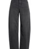 CITY BLUES CITY BLUES Frayed High Waist Ankle Barrel Jeans - 5