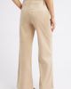 CITY BLUES CITY BLUES High Waist Wide Leg Faux Suede Jeans - 2
