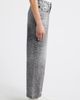 CITY BLUES CITY BLUES High Waist Wide Leg Knit Jeans - 3