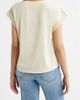 CITY BLUES CITY BLUES Lace Trim Dolman Sleeve Stretch Cotton Graphic T-Shirt - 2