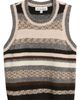 CITY BLUES CITY BLUES Multi Stripe Sweater Vest - 5