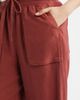 CITY BLUES CITY BLUES Patch Pocket Crop Drawstring Pants - 4