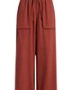 CITY BLUES CITY BLUES Patch Pocket Crop Drawstring Pants - 5