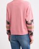 CITY BLUES CITY BLUES Plaid Sleeve Crewneck Sweatshirt - 2