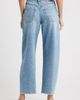 CITY BLUES CITY BLUES Raw Hem High Waist Ankle Barrel Leg Jeans - 2