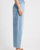 CITY BLUES CITY BLUES Raw Hem High Waist Ankle Barrel Leg Jeans - 3