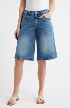 CITY BLUES CITY BLUES Relaxed Denim Shorts