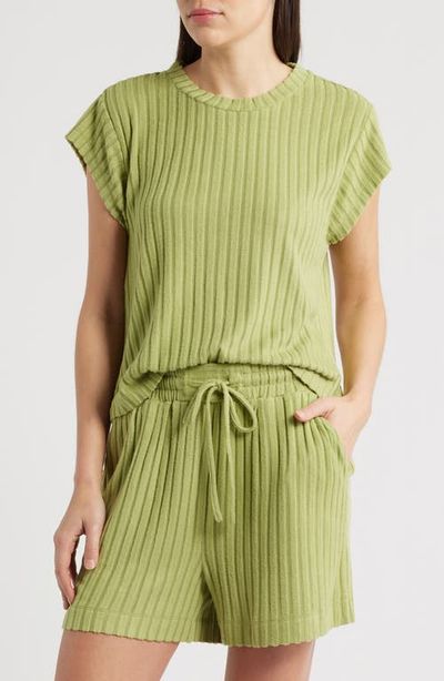 CITY BLUES CITY BLUES Rib Knit Top