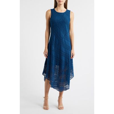 CITY BLUES CITY BLUES Ribbon Lace Sleeveless Maxi Dress